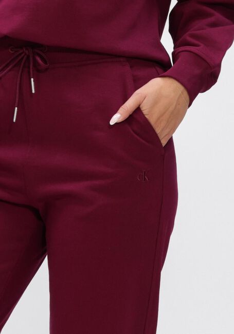 Bordeaux CALVIN KLEIN Jogginghose ARCHIVE LOGO FRENCH TERRY SLIM J - large