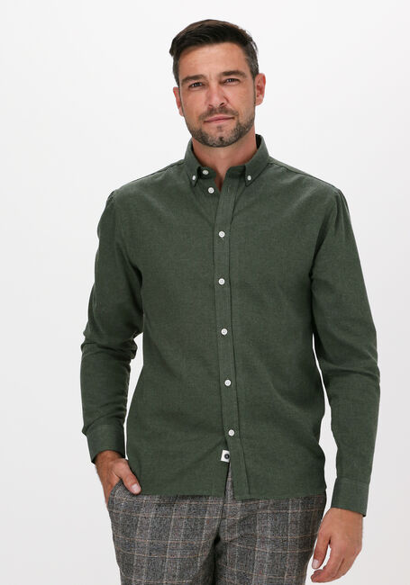Dunkelgrün ANERKJENDT Casual-Oberhemd AKKNORAD MELANGE SHIRT - large