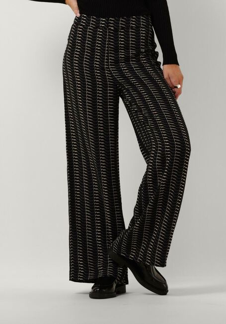 Schwarze NOTES DU NORD Hose INEZ PANTS P - large