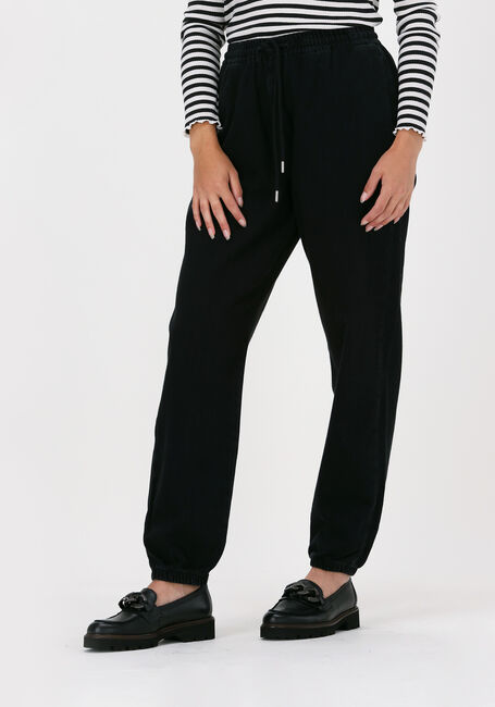 Schwarze SELECTED FEMME Jogginghose SLFMOLLY HW BLACK WASH DENIM P - large
