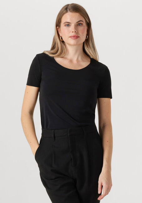 Schwarze WOLFORD Top AURORA PURE TOP SHORT SLEEVELESS - large
