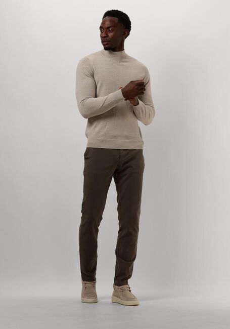 Beige PROFUOMO Pullover PULLOVER MOCK - large