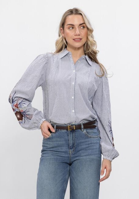 Blaue MOS MOSH Blusen MMCIU OXFO SHIRT - large