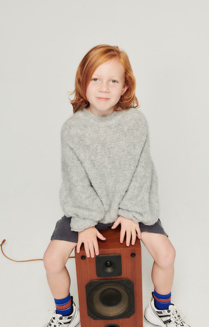 Hellgrau AMERICAN VINTAGE Pullover ZOLLY - large