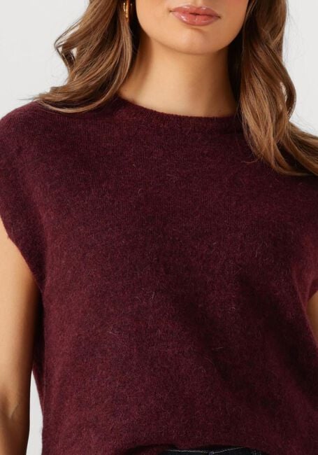 Bordeaux SELECTED WOMEN Pullover SLFLULU SL KNIT VEST - large