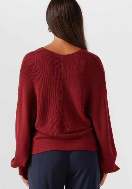 Rote MSCH COPENHAGEN Pullover MSCHZINELLE RACHELLE WRAP PULLOVER - large