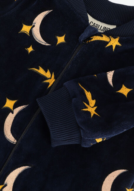 Blaue CARLIJNQ  STARRY NIGHTS - BABY ONESIE - large
