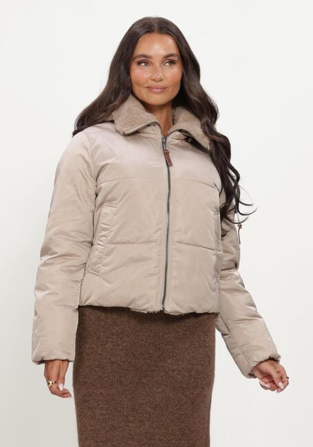 Beige MOSCOW Wattierte Jack 04-08-ATLENA - large