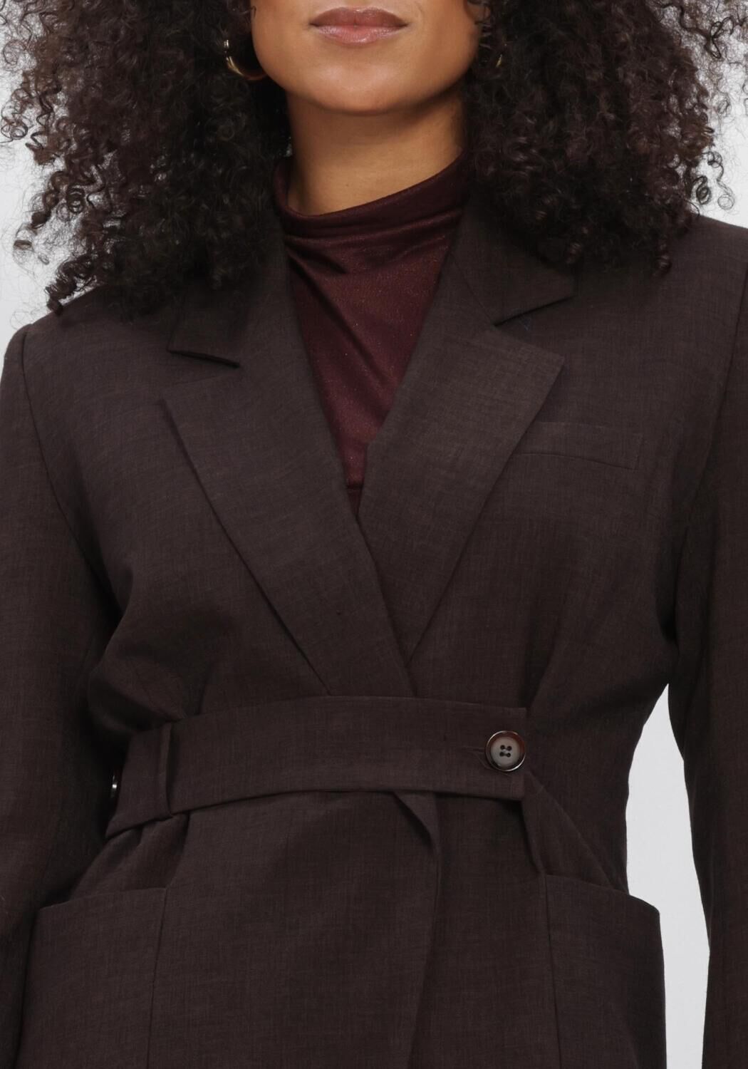 Braune AIMEE THE LABEL Blazers ATLASW6 BLAZER - large