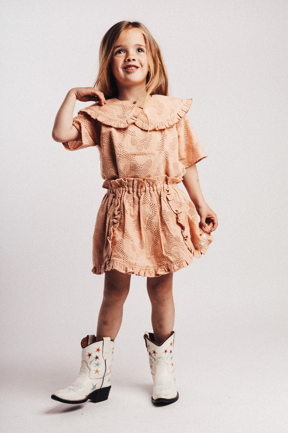 Hell-Pink BAJE STUDIO Minirock DEBA - large