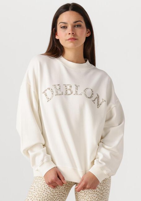 Weiße DEBLON SPORTS Pullover JUUL - large