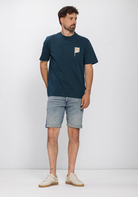 Blaue G-STAR RAW Kurze Hosen 3301 SLIM SHORT - large