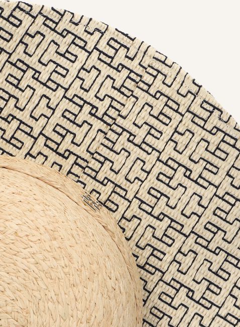Beige TOMMY HILFIGER Hut BEACH SUMMER STRAW HAT Beige TOMMY HILFIGER Hut BEACH SUMMER STRAW HAT - large