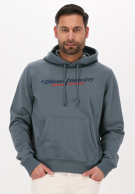 Blaue DIESEL Sweatshirt S-GINN-HOOD-IND - large