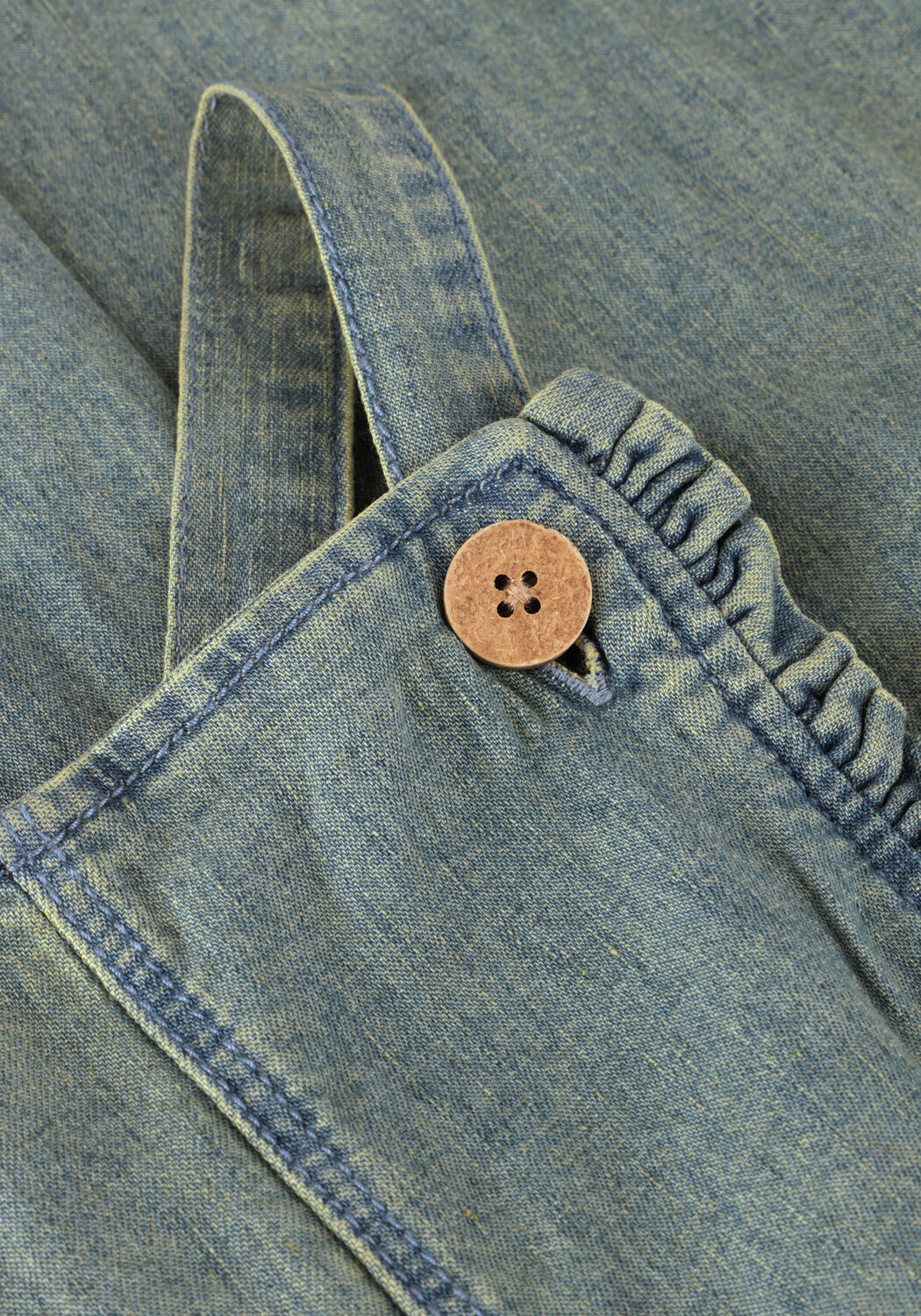 Blaue LIL' ATELIER Latzhosen NMNROME LOOSE R TULA JEANS 8133-TT B LIL - large