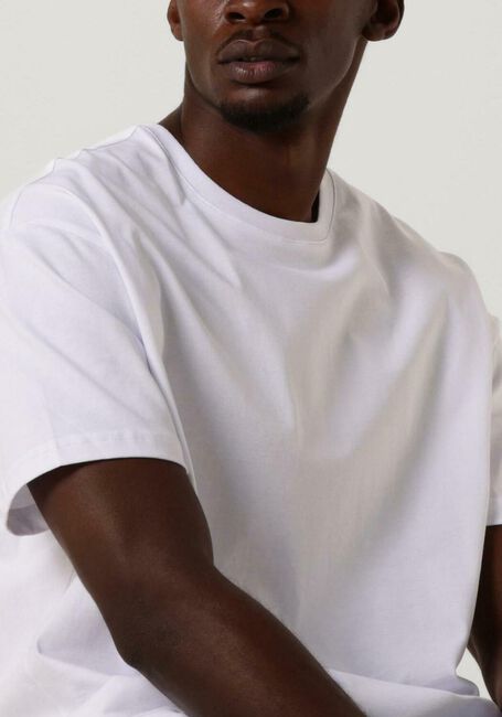 Weiße PUREWHITE T-shirt TSHIRT WITH SMALL LOGO AT SIDE AND BIG BACK EMBROIDERY - large