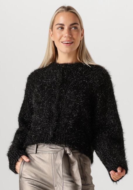 Schwarze KNIT-TED Strickjacke LYNN CARDIGAN - large