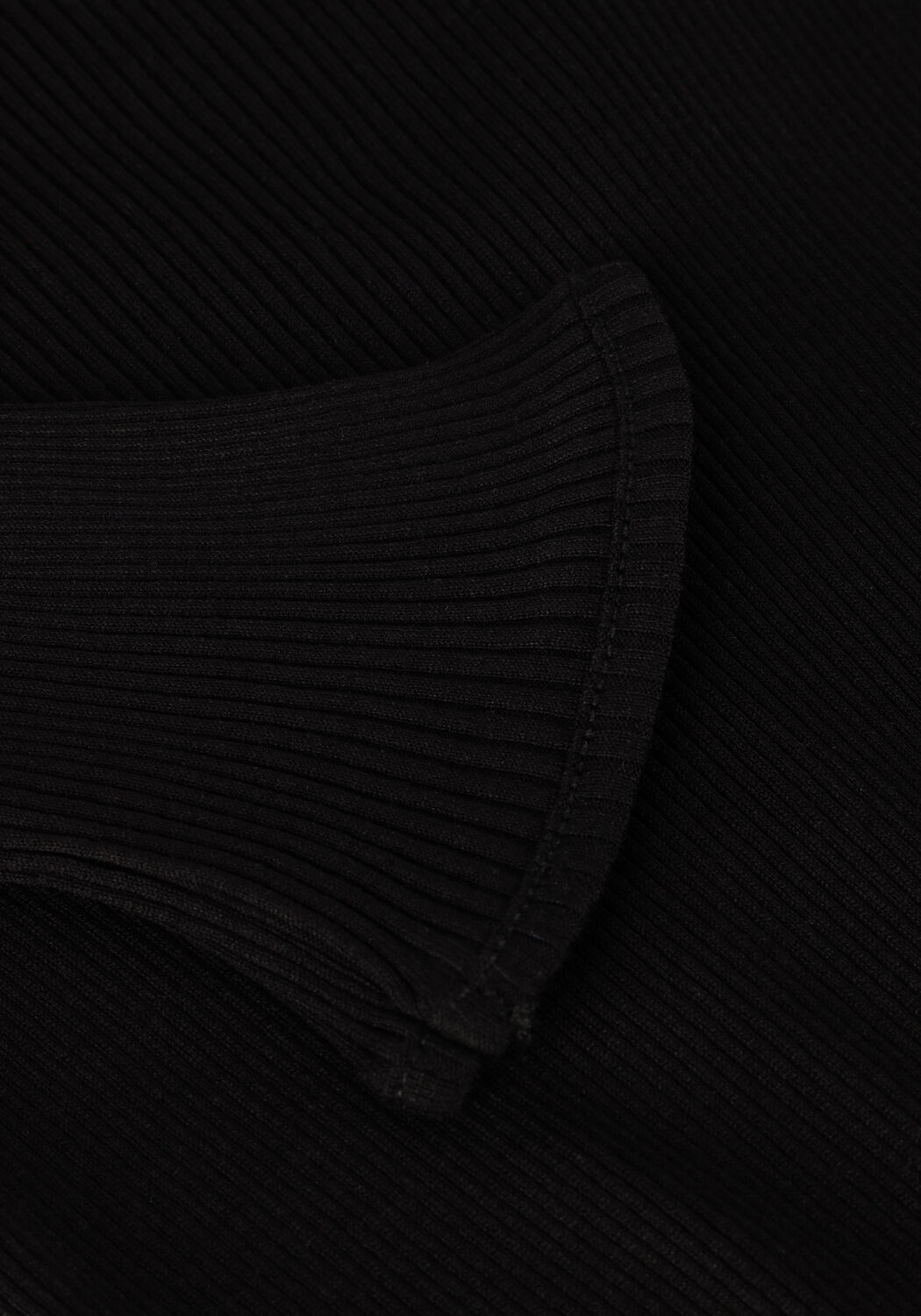 Schwarze ROSEMUNDE Rollkragenpullover SILK T-SHIRT W/ ROLLER NECK - large