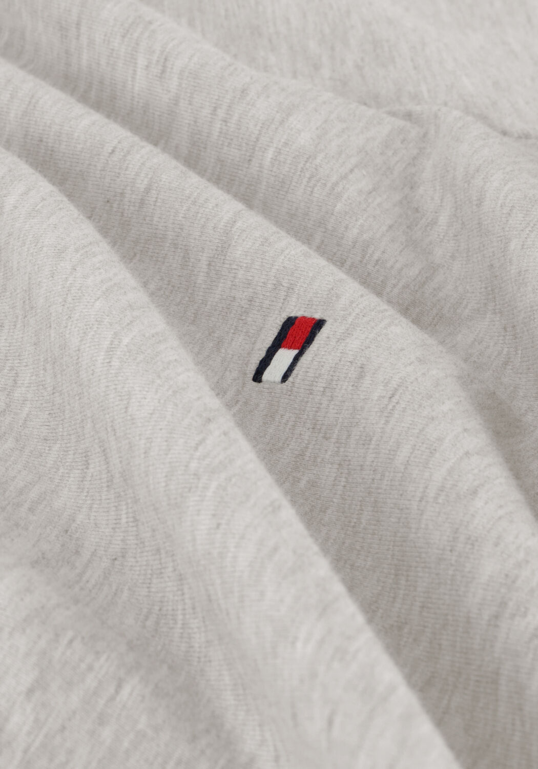 Graue TOMMY HILFIGER T-shirt CORE STRETCH SLIM C-NECK - large