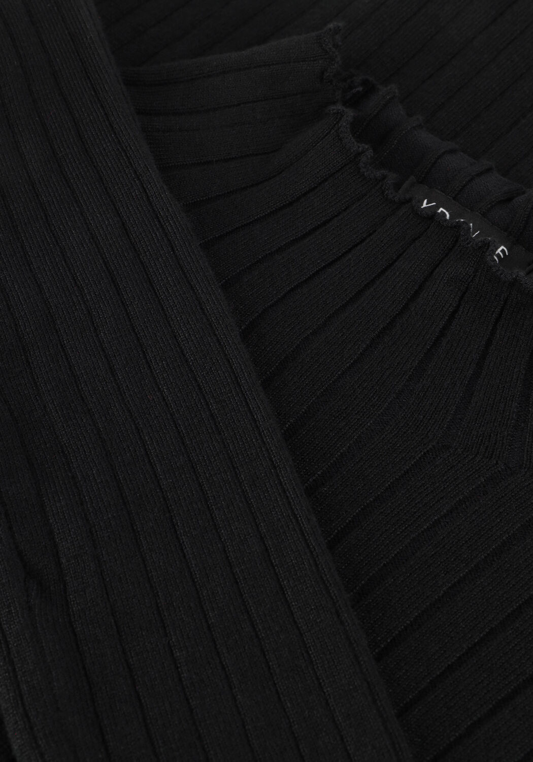 Schwarze YDENCE Top KNITTED TOP KIT - large