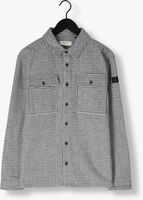 Anthrazit PUREWHITE Overshirt HERITAGE PATTERN OVERSHIRT WITH TWO CHEST POCKETS
