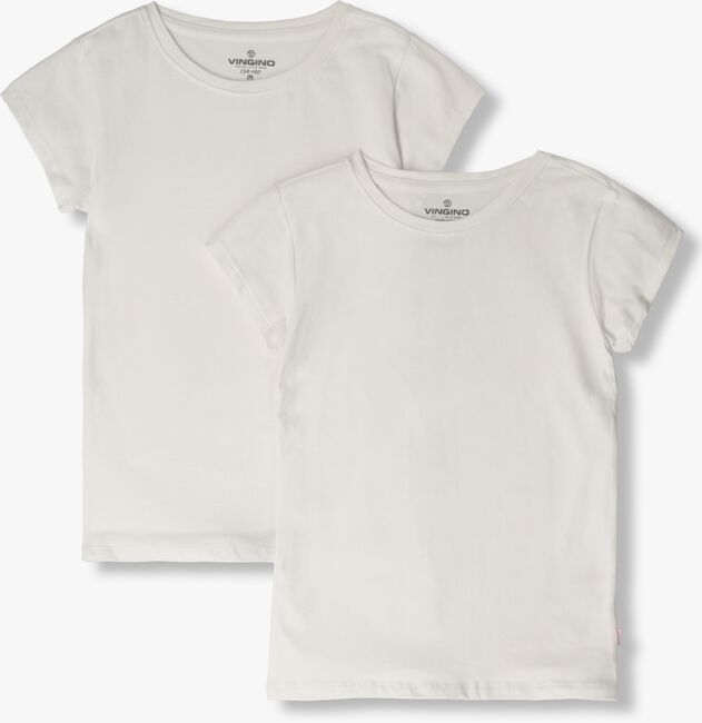 Weiße VINGINO T-shirt GIRLS T-SHIRT (2-PACK) - large