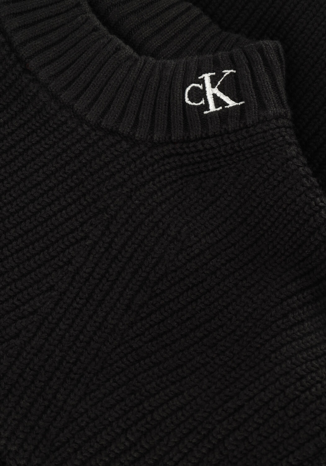 Schwarze CALVIN KLEIN Spencer CK CHUNKY VEST - large