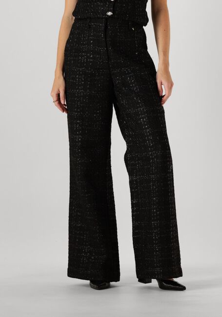 Schwarze FABIENNE CHAPOT Hose REMI TWEED TROUSERS - large