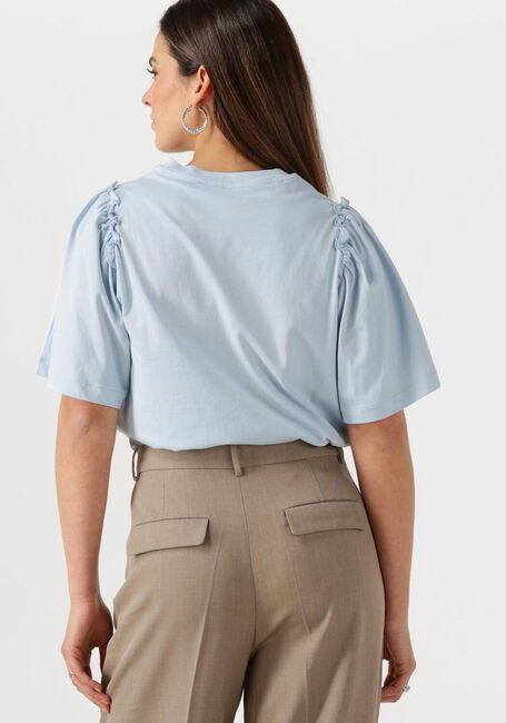 Hellblau SELECTED FEMME T-shirt SLFPENELOPE 2/4 RUFFLE TEE - large