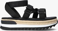 Schwarze TOMMY JEANS Sandalen TOMMY JEANS ROPE CLEATED - medium