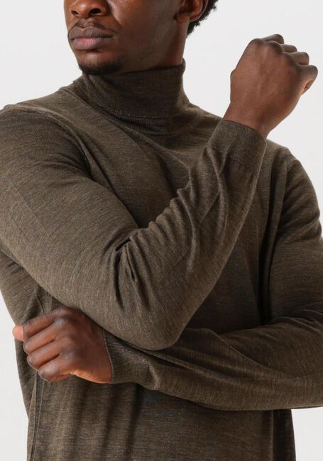 Braune BOSS BLACK Rollkragenpullover MUSSO-P - large