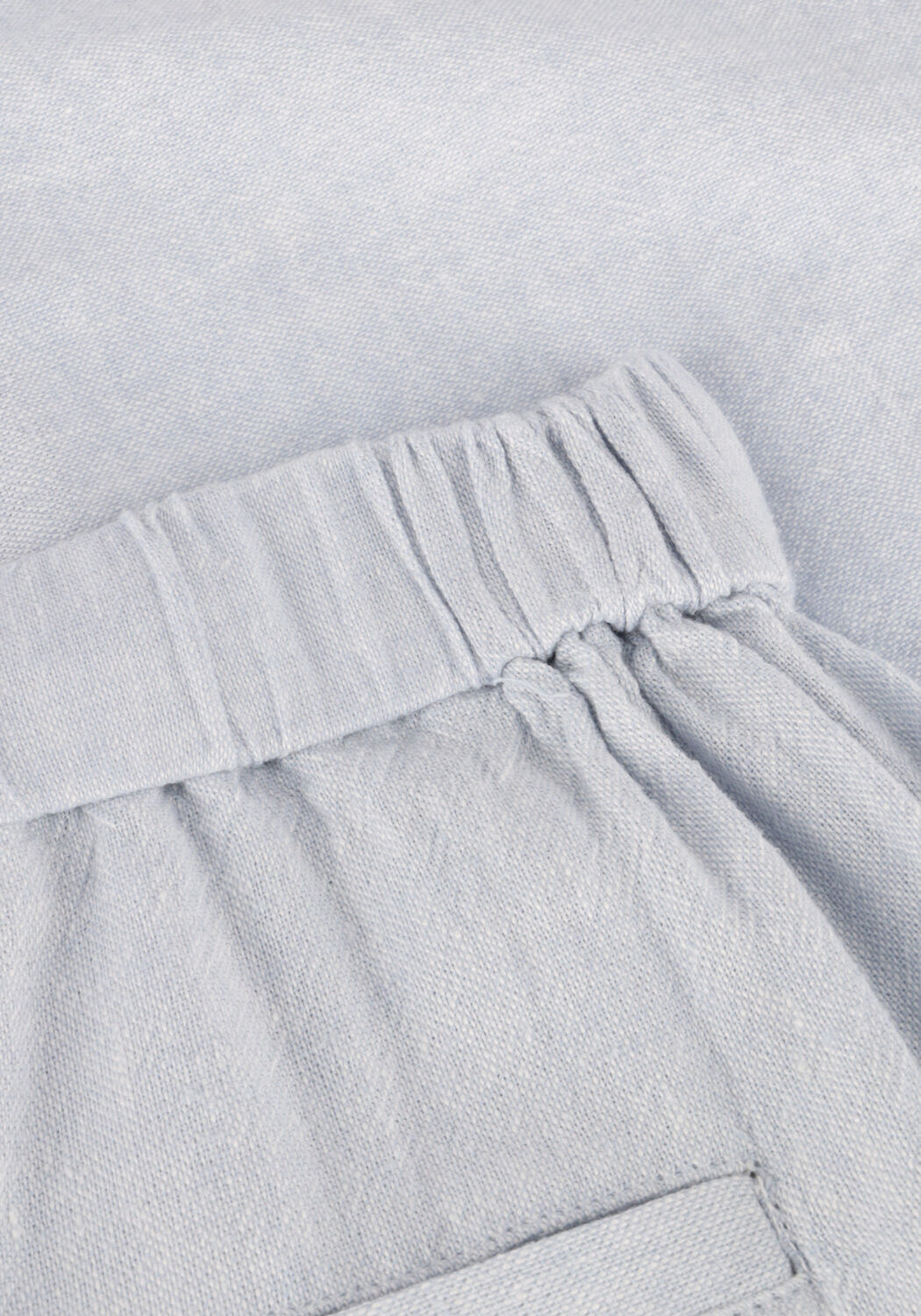 Hellblau MSCH COPENHAGEN Kurze Hose MSCHPENNIE GINIA HW SHORTS - large