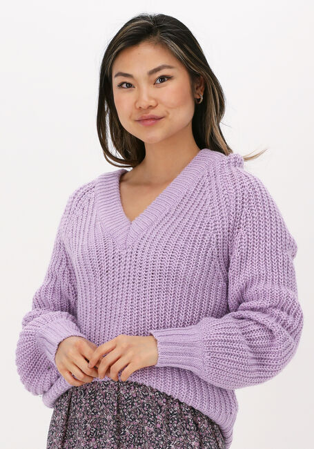 Lila OBJECT Pullover JAMALIA L/S KNIT PULLOVER - large