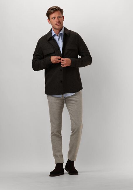 Braune PROFUOMO Overshirt OVERSHIRT KNITTED - large
