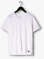 Weiße DSTREZZED T-shirt STEWARD SLUB JERSEY