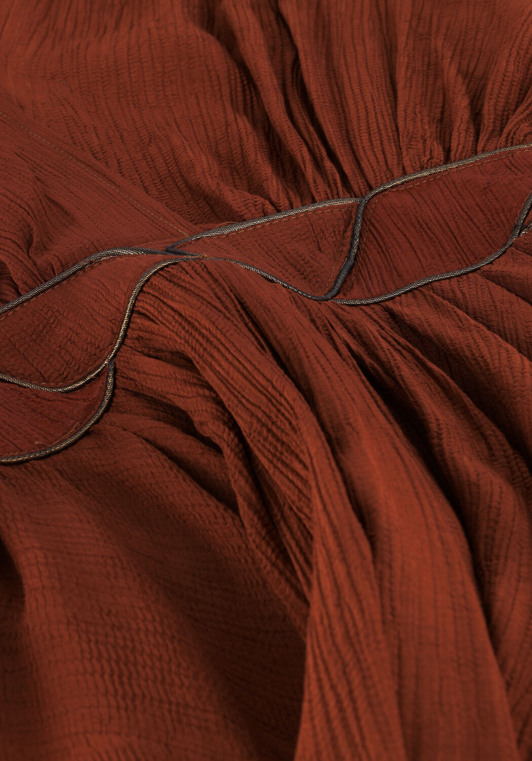 Braune LOUIZON Minikleid AMINE ROBE - large