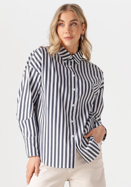 Weiße CC HEART Blusen CC HEART HARPER STRIPE BLOUSE - large