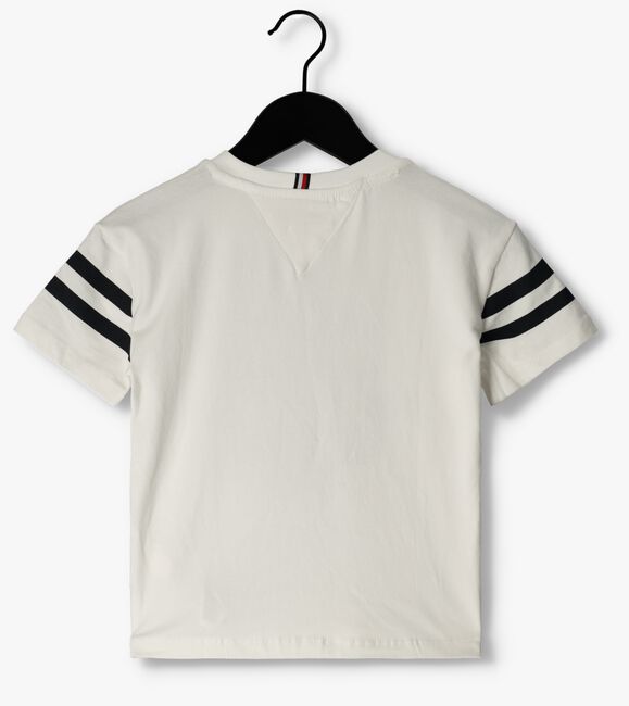 Weiße TOMMY HILFIGER T-shirt COLLEGIATE TEE S/S - large