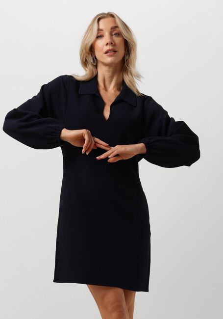 Dunkelblau ANOTHER LABEL Minikleid FARIDA DRESS L/S - large