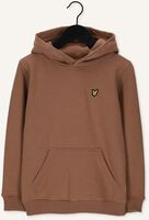 Braune LYLE & SCOTT Pullover CLASSIC OTH HOODY FLEECE Braune LYLE & SCOTT Pullover CLASSIC OTH HOODY FLEECE - medium