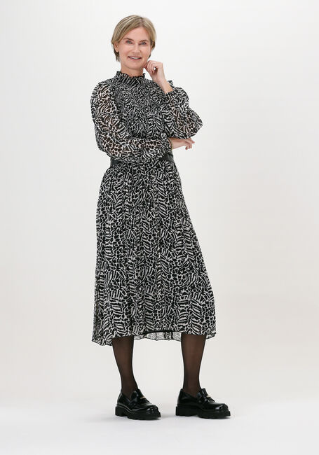 Schwarze SET Midikleid 73912 - large