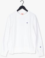 Weiße CHAMPION Sweatshirt CREWNECK SWEATSHIRT