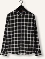 Graue VANGUARD Overshirt LONG SLEEVE SHIRT CHECK VISCOSE COTTON BLEND Graue VANGUARD Overshirt LONG SLEEVE SHIRT CHECK VISCOSE COTTON BLEND - medium