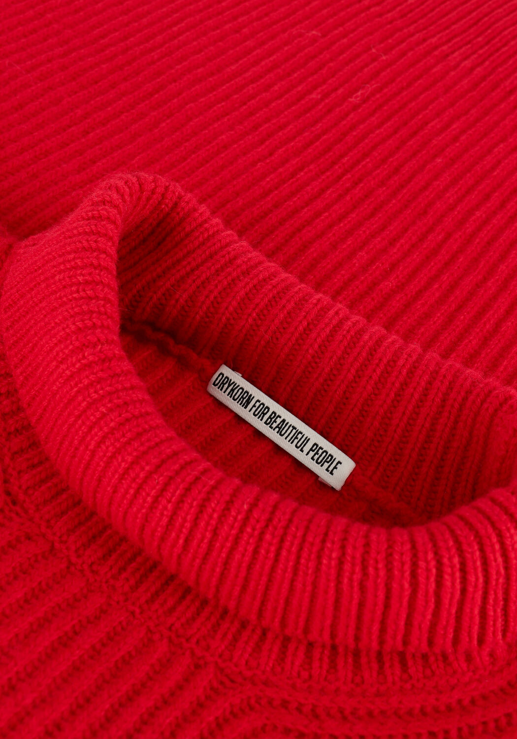 Rote DRYKORN Rollkragenpullover TILDI - large