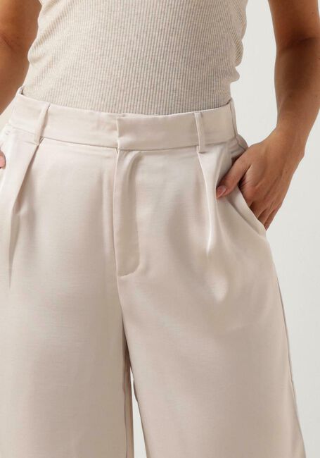 Creme NEO NOIR Hose ALESSANDRA HEAVY SATEEN PANTS - large