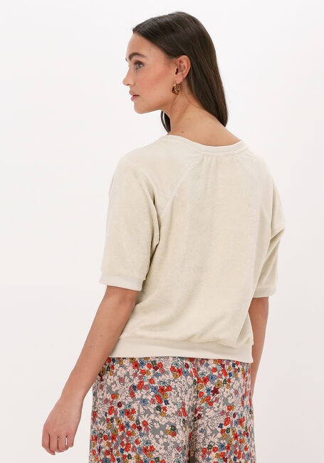 Beige BY-BAR Top NEVA SLUB TOP - large