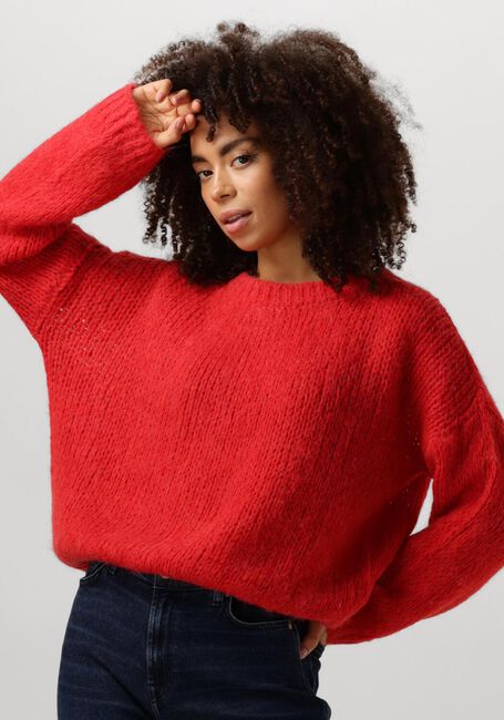 Rote SUMMUM Pullover SWEATER ALPACA BLEND KNIT - large