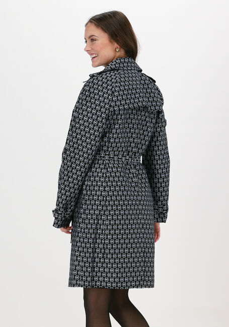 Schwarze MICHAEL KORS  MK LOGO JCRD ECO TRENCH - large