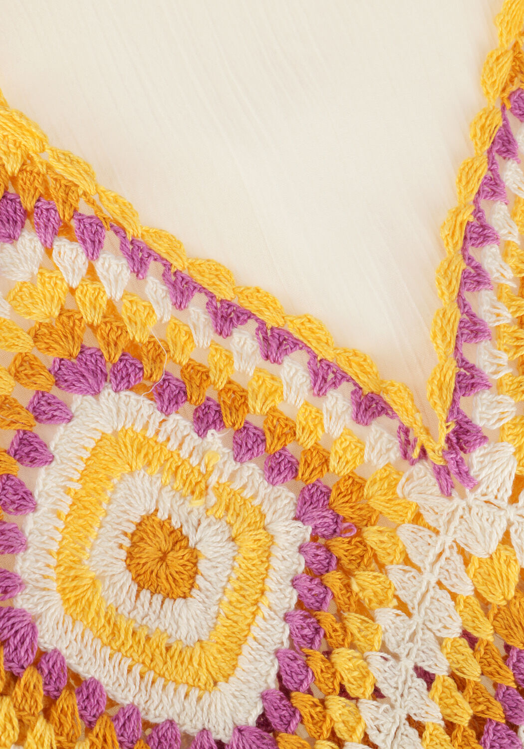 Wei&szlig;e LOUIZON Maxikleid DUNPHY - large