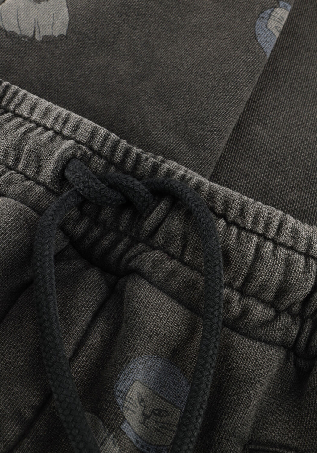 Schwarze Sproet & Sprout Jogginghose SWEATPANTS SPACE CAT PRINT - large